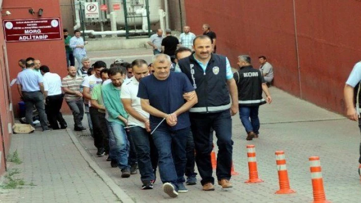 Kayseri'de 'Bylock' kullanıcısı 39 kişi adliyeye sevk edildi