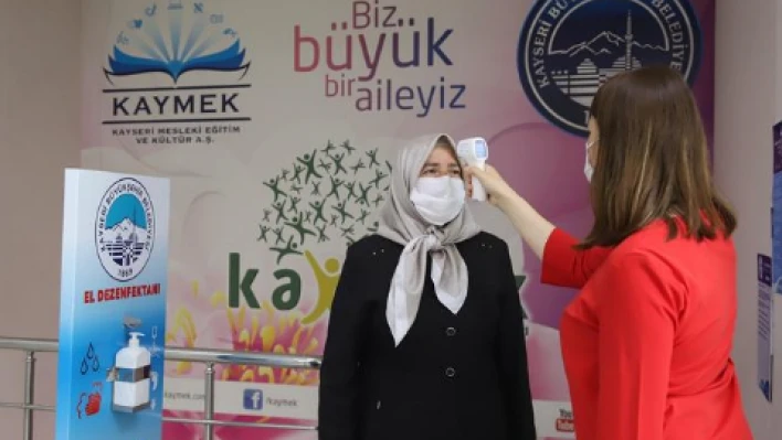 KAYMEK telafi eğitimlerine başladı