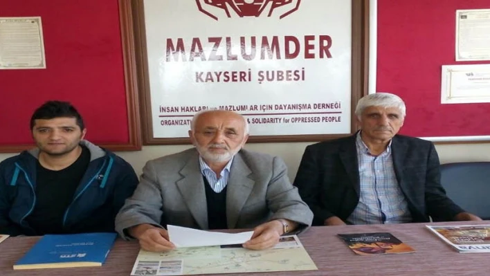 Mazlumder Kayseri Şube Başkanı Taş: 'Vekillik millete hizmet içindir'