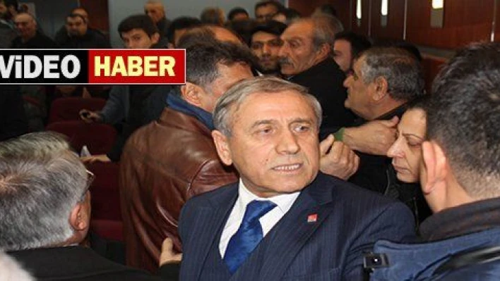 CHP Kayseri İl Kongresinde gerginlik 