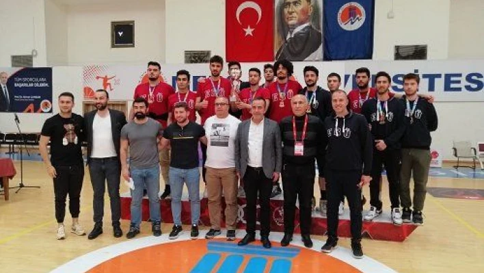 Erciyes Üniversitesi, Mersin'de şampiyon oldu