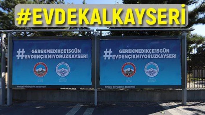 Açık havada 'Evden çıkmayın' uyarıları