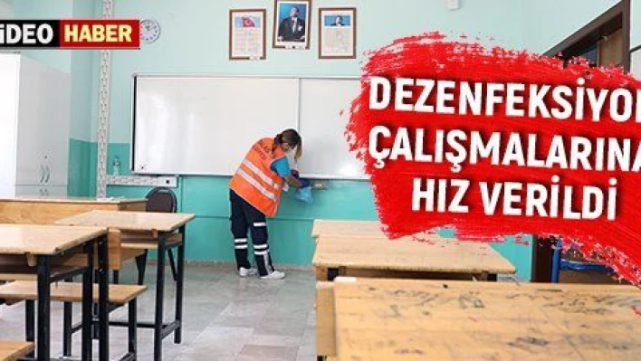 Talas 'yüz yüze eğitim' temizliği