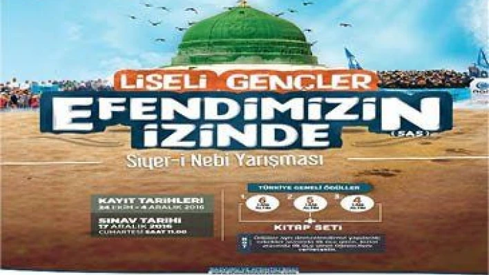 AGD Kayseri'den 'Efendimizin İzinde' yarışması