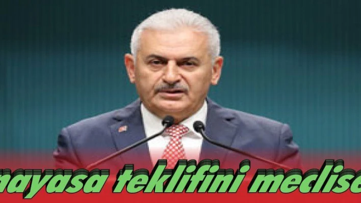 Yıldırım: 'Anayasa teklifini meclise vereceğiz'