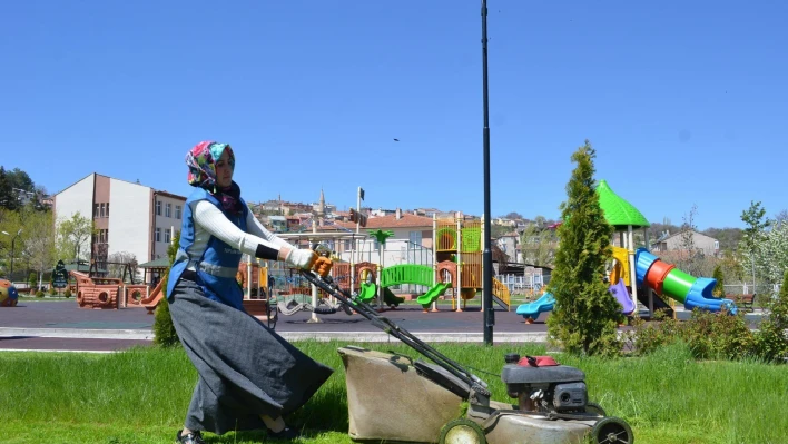 Bünyan'ın Park ve Bahçeleri kadınlara emanet