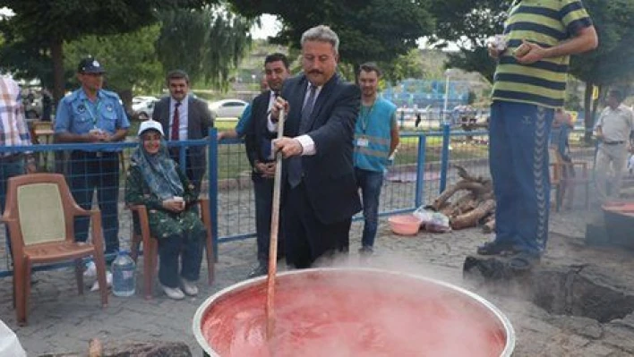 Melikgazi'de 'salça günleri' başlıyor