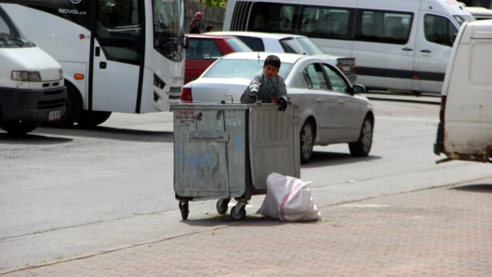 Ramazanda yürek burkan kare