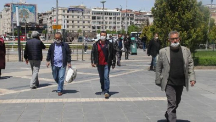 Kayseri'de kısıtlama sonrası hafta başı yoğunluğu