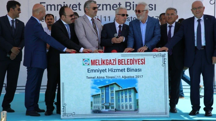 Emniyet hizmet binasının temeli atıldı