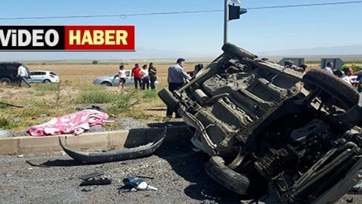 Kayseri-Niğde karayolunda trafik kazası: 1 ölü, 7 yaralı