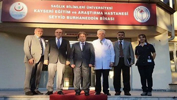 İl Sağlık Müdürü Benli'den Seyyid Burhaneddin Devlet Hastanesi'ne Ziyaret 