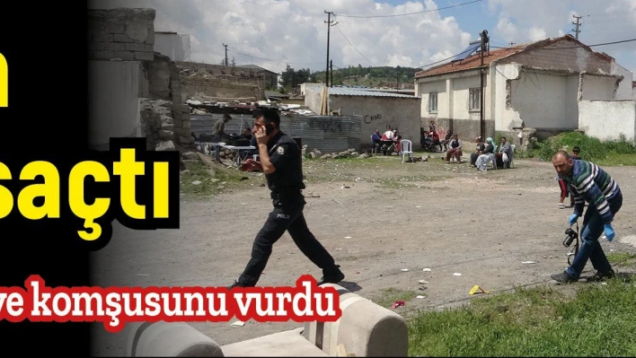 Kayseri'de silahlı dehşet: Tartıştığı annesini ve rastgele ateş açıp komşusunu vurdu