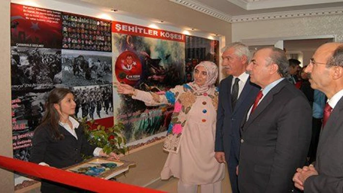 Öğretmenevi 15 Temmuz Köşesi ve odaları açıldı