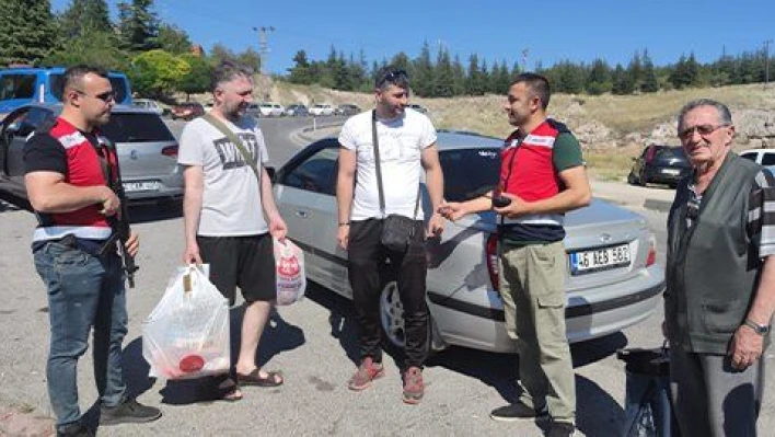 Kayseri'de jandarmanın güven timleri görev başında