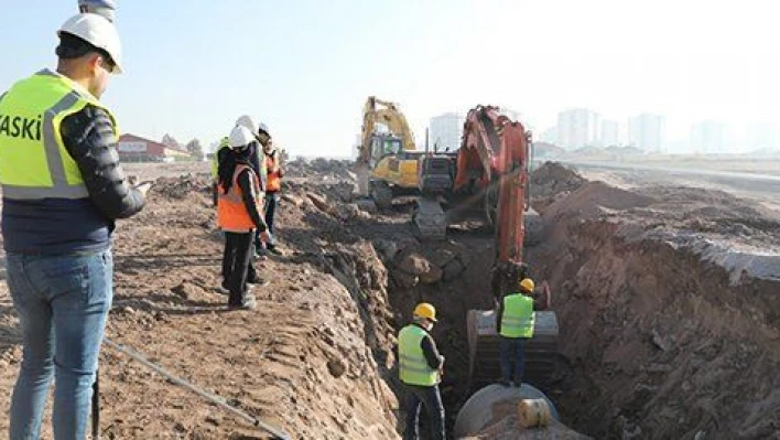 KASKİ'den Talas İlçesine 14 Milyon 806 Bin TL'lik Yatırım