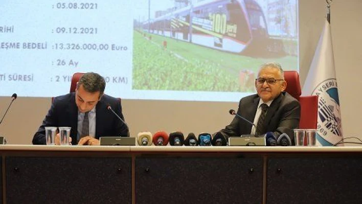 Başkan Büyükkılıç'tan 13 milyon Euro'luk imza