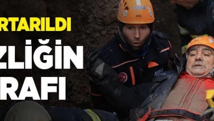 Kanal inşaatındaki göçükte 1 işçi yaralandı