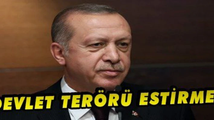 ERDOĞAN: 'İSRAİL DEVLET TERÖRÜ ESTİRMEKTEDİR'