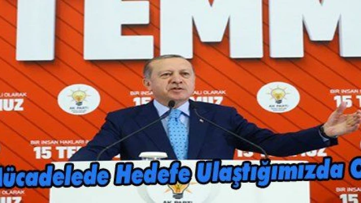 'Terörle Mücadelede Hedefe Ulaştığımızda OHAL'i Kaldıracağız'   