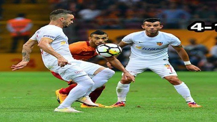 Kayserispor kötü başladı