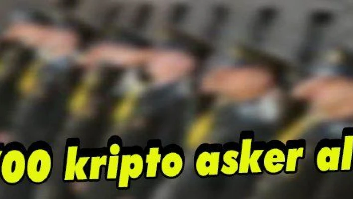 TSK'da 700 kripto asker alarmı 