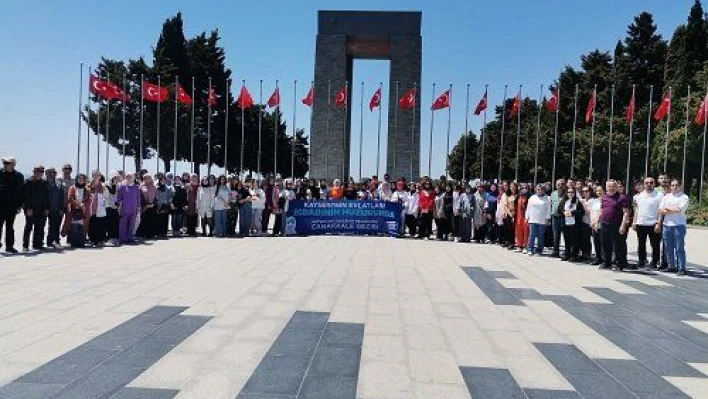  Başkan Büyükkılıç'a Çanakkale'den teşekkür