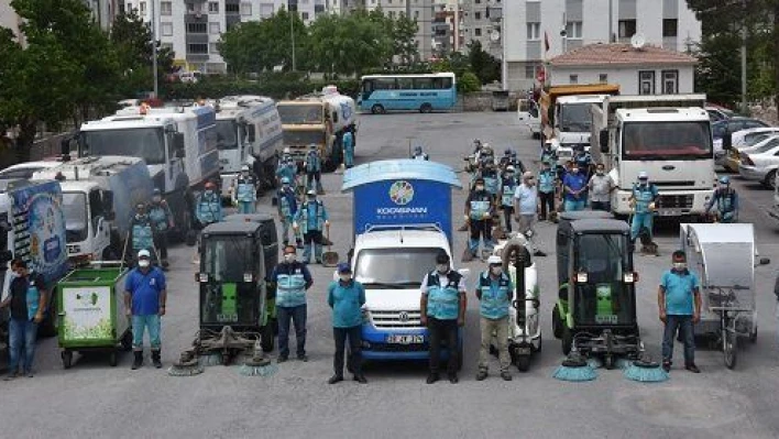 Kocasinan 'da temizlik ve hijyen ön planda