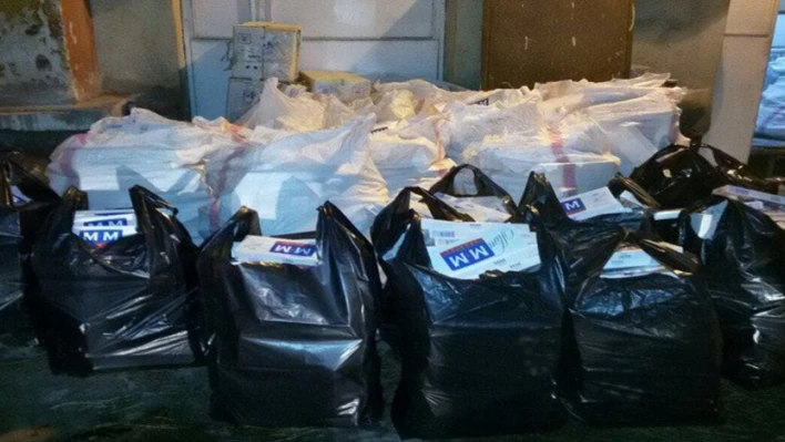 43 bin 900 Paket Kaçak Sigara Ele Geçirildi