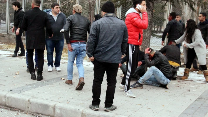 Kayserili vatandaşlar patlama sonrası yaralıların yardımına koştu