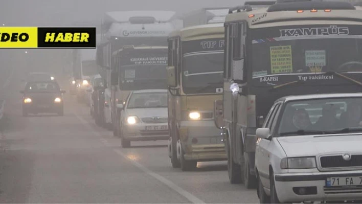 43 ilin geçiş güzergahında yoğun sis