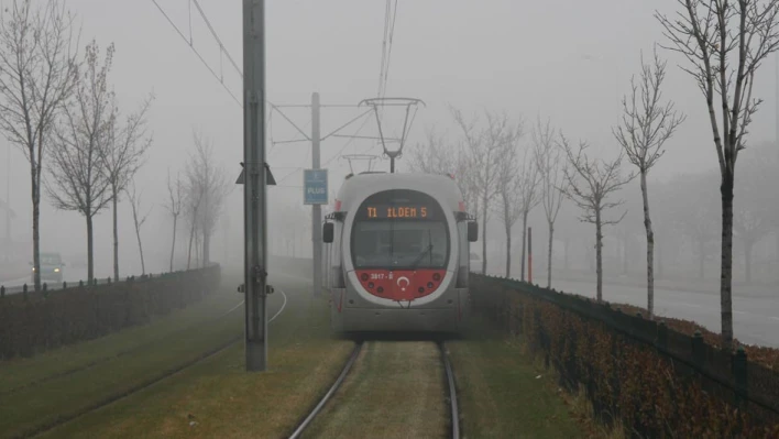 Kayseri'de yoğun sis etkili oldu