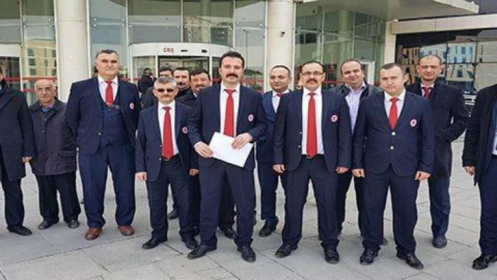 Kayseri'de mübaşirler bir günlük yevmiyelerini 'Mehmetçik Vakfı'na bağışladı  