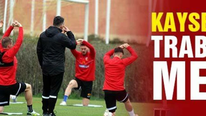 Kayserispor'da kupa mesaisi başladı