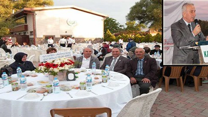 Vali Kamçı, şehit gazi yakınları ve gazilerle iftarda buluştu