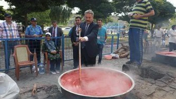 Melikgazi'de 'Salça Günleri' başlıyor