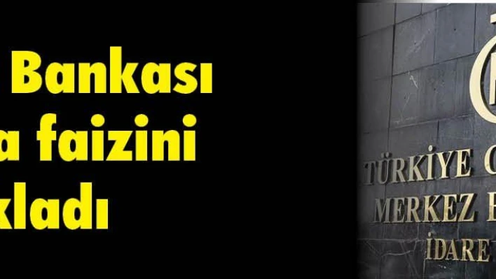 Merkez Bankası politika faizini yüzde 10,75'e indirdi