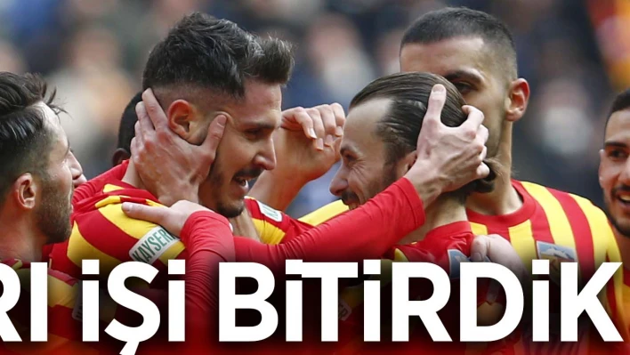 KAYSERİSPOR PLAKAYI YAKALADI!