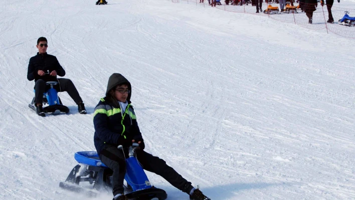 Erciyes'te sömestir yoğunluğu