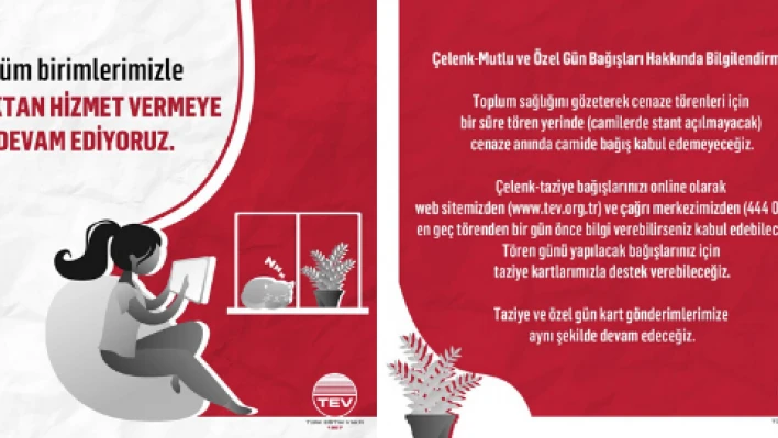 Türk Eğitim Vakfı'nda da koronavirüs tedbirleri alındı