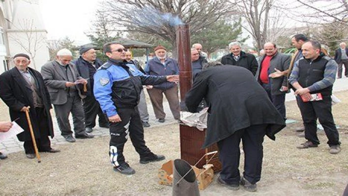 Kayseri polisinden vatandaşlara 'Soba' uyarısı 