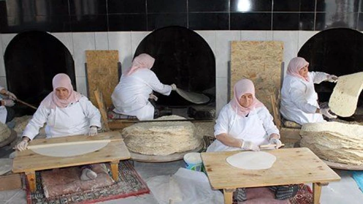 UNESCO listesindeki yufka, Kayseri'de bir ilçenin geçim kaynağı