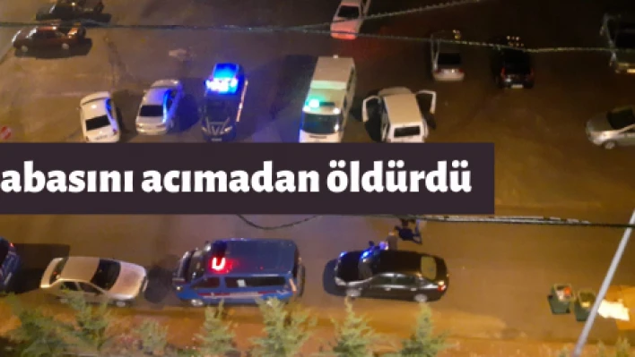 İldem/Yeşilyurt Mahallesinde cinayet oğlu babasını öldürdü