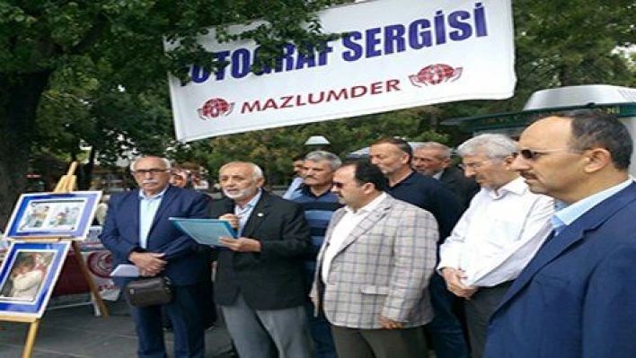 Mazlumder'den mültecilerin yetim çocukları sergisi