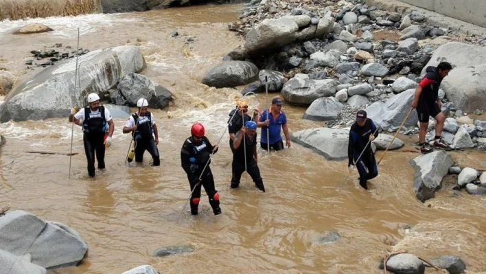 Rize'de selde kaybolan kişileri arama çalışmaları sürüyor