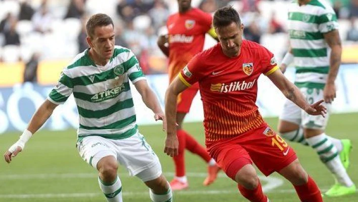 Kayserispor 'a bir darbe de Konya 'dan... (2-0)