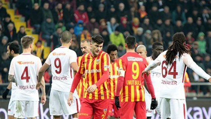 Süper Lig: Kayserispor: 1 - Galatasaray: 3