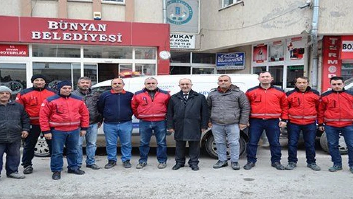 Bünyan'da doğalgaz kullanımı için geri sayım başladı