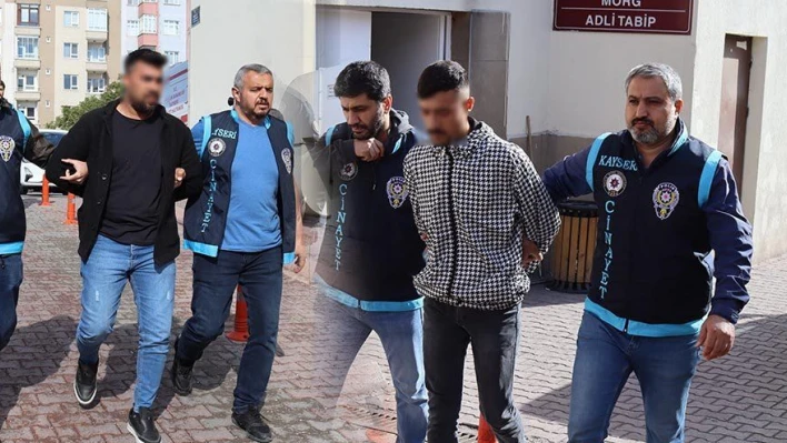 Kayseri'deki 'faul' cinayetinde ağabey ve kardeşi adliyede