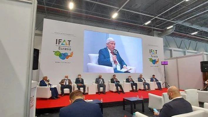 Melikgazi geri dönüşüm çalışmaları IFAT Eurasia panelinde örnek alındı